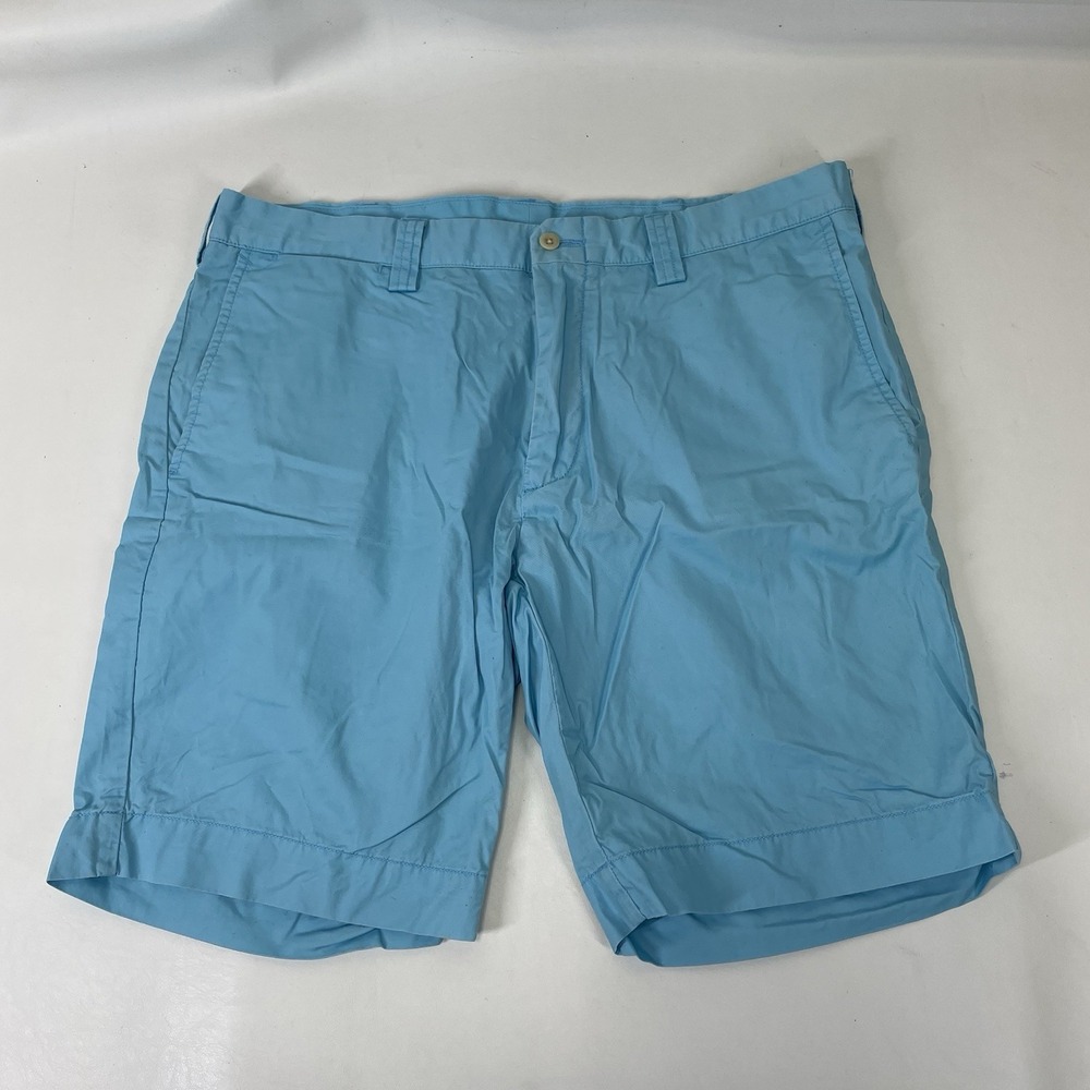 Polo Ralph Lauren Chino Shorts Mens Size 36 Aqua Blue